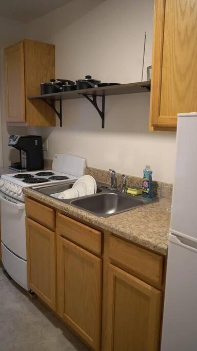 Queen Bed Beautiful Sunset W River View Fast Wifi Apartment Troy Exterior photo